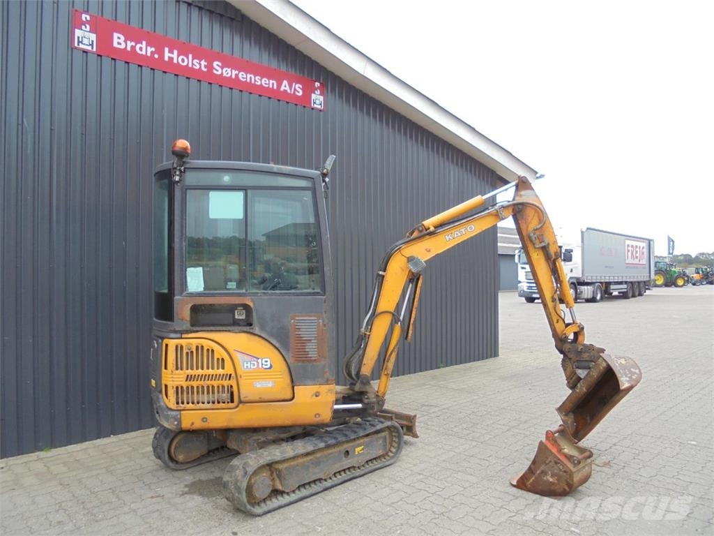 Kato 19VXT Mini excavators < 7t (Mini diggers)