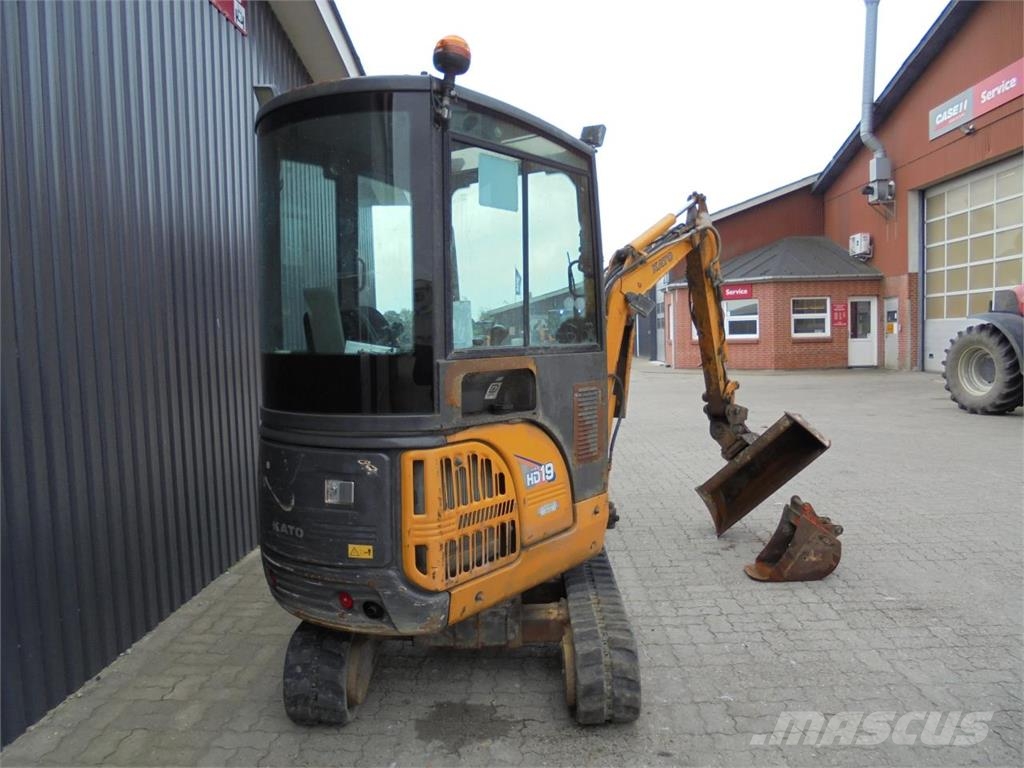 Kato 19VXT Mini excavators < 7t (Mini diggers)