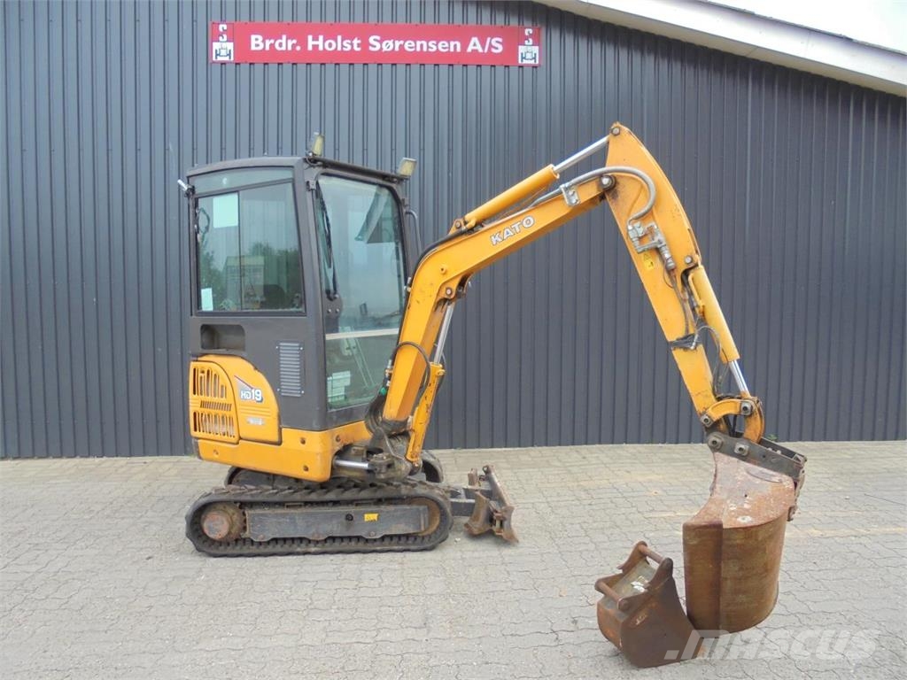 Kato 19VXT Mini excavators < 7t (Mini diggers)