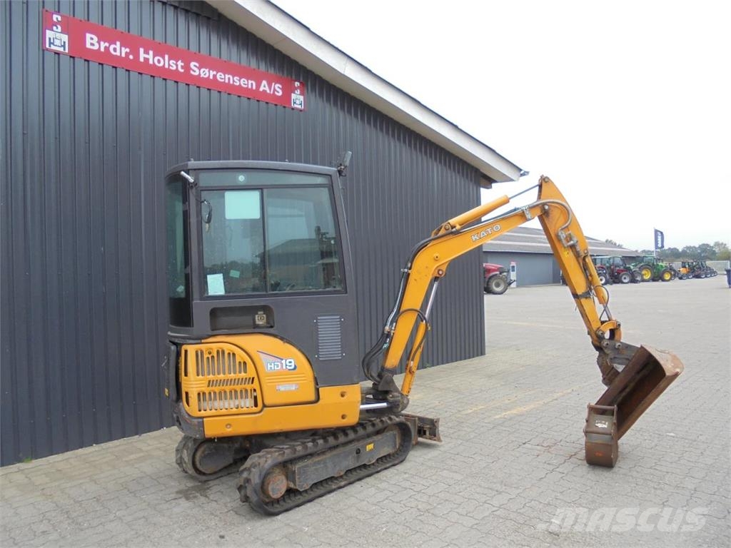 Kato 19VXT Mini excavators < 7t (Mini diggers)