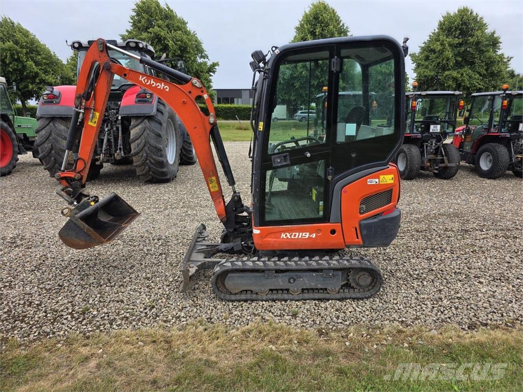 Kubota KX 19-4 Mini Escavadoras <7t