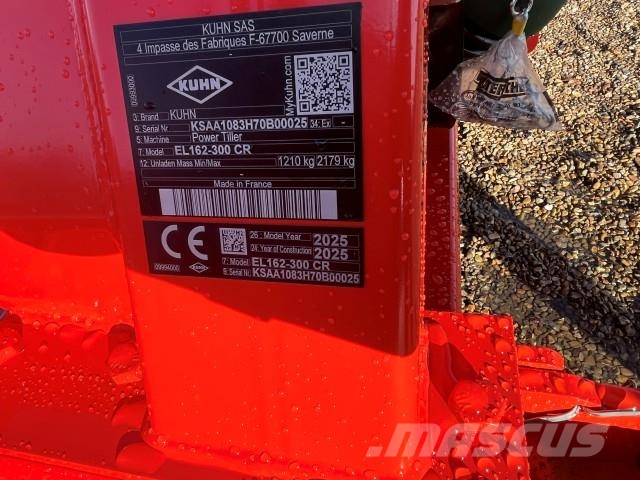 Kuhn EL 162/300 M RØRPAK. Rotorharver/ jordfresere