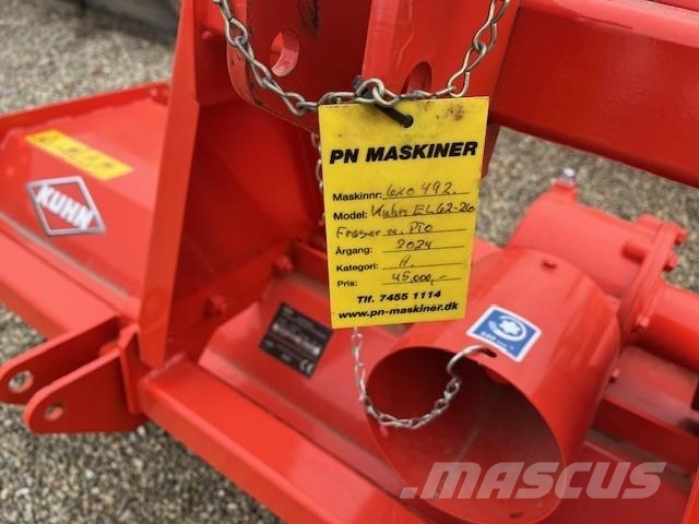 Kuhn EL 62-210 FRÆSER Varomosios akėčios ir žemės frezos