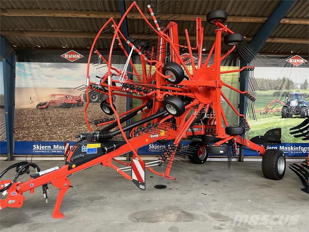 Kuhn GA 9531+ Pöyhimet ja haravat