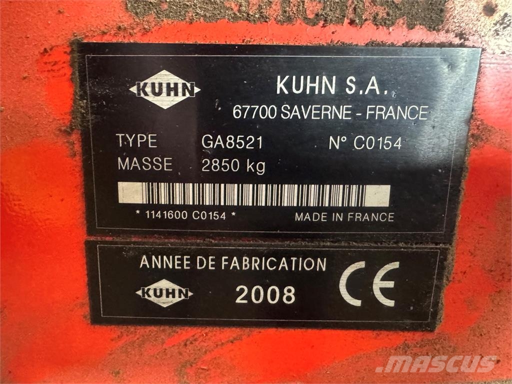Kuhn GA8521 HY.ROTORRIVE Rendkészítő