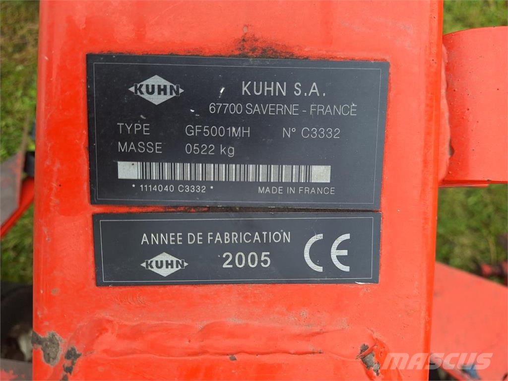Kuhn GF5001MH -B0513 Vändare och luftare
