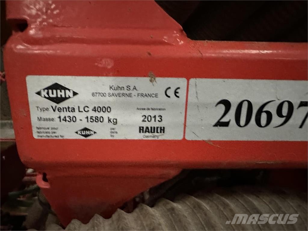 Kuhn HR4004D / VENTA LC Zaaicombinaties