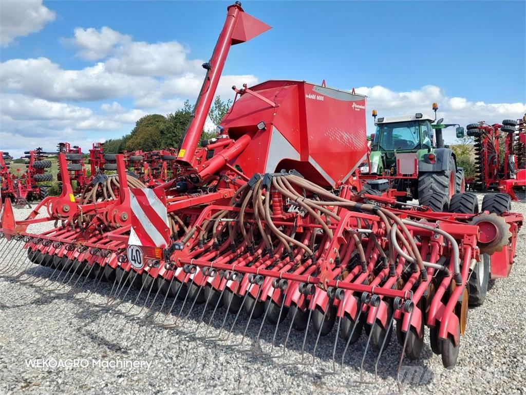 Kverneland U-Drill 6000 med fyldesnegl Sejalnice