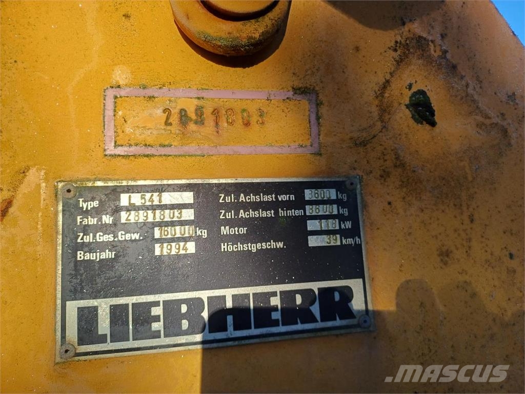 Liebherr 541 Hjullastere