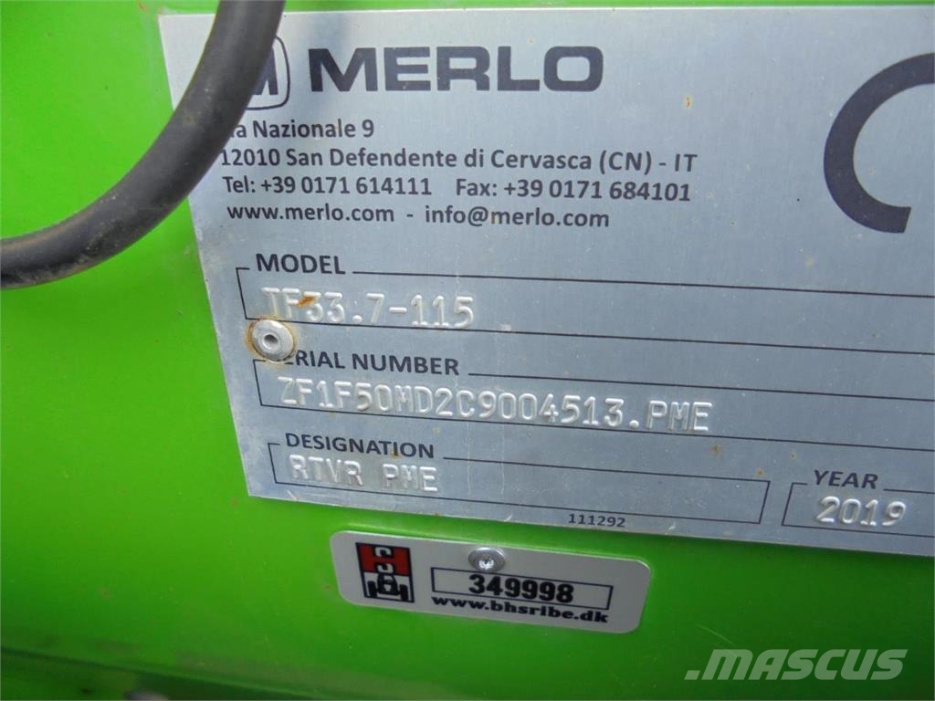 Merlo TF33.7-115 Telescopic handlers