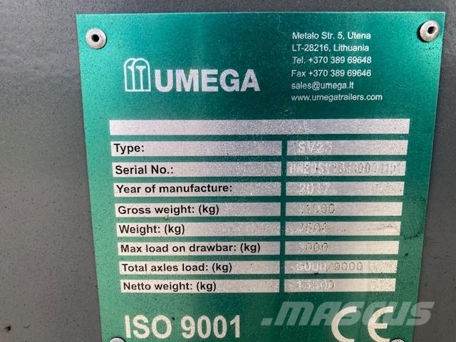 Mi SV23 SNEGLEVOGN Graudu pārkraušanas piekabes