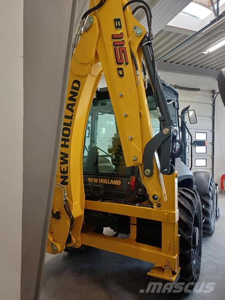 New Holland B115D TC SS 4WD Backhoe loaders