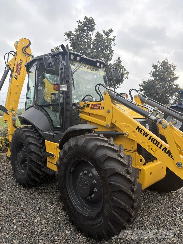 New Holland B115D TC SS 4WD Backhoe