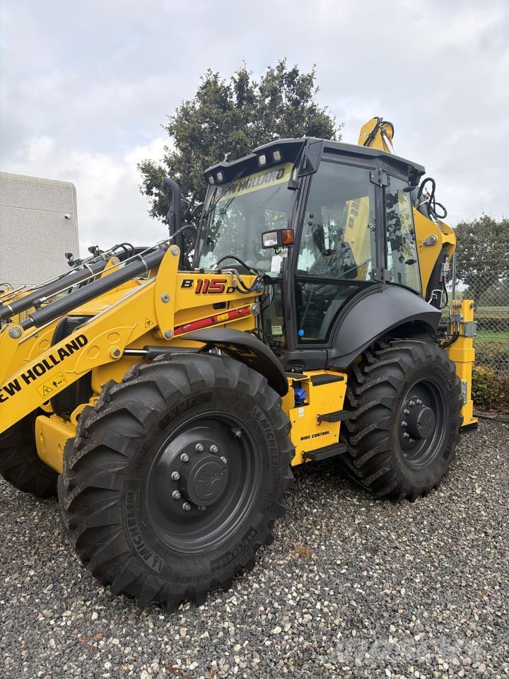 New Holland B115D TC SS 4WD Backhoe