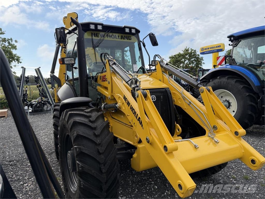 New Holland B115D TC SS 4WD Backhoe loaders