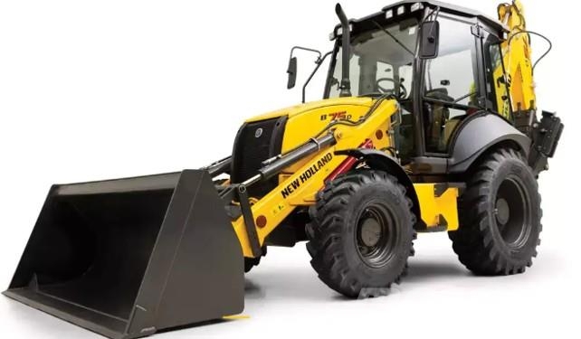 New Holland B75D TC SS 4WD لوادر ذات جرافات عكسية