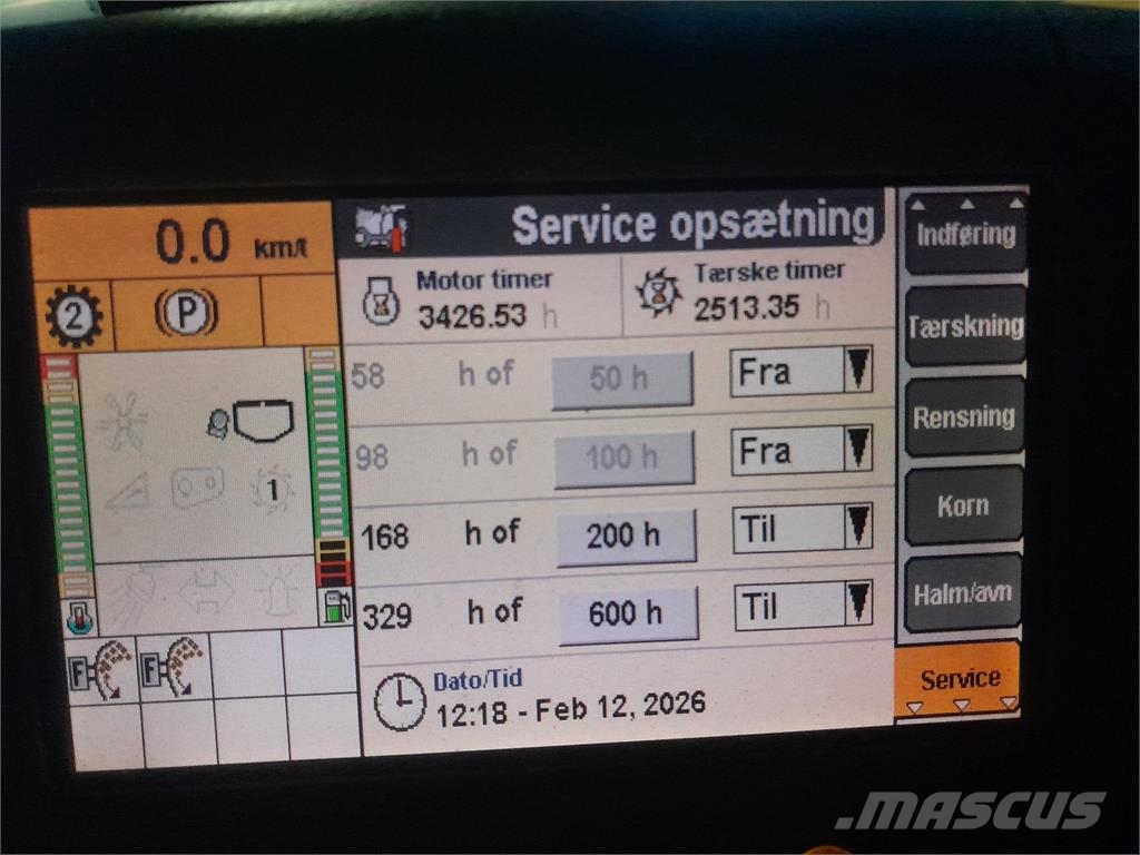 New Holland CX8080 SLH حصادات