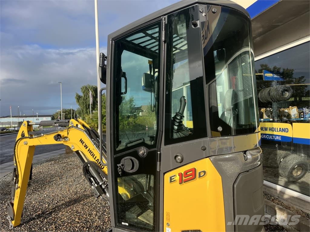 New Holland E19D CAB Miniescavadeiras < 7t (Mini escavadeiras)