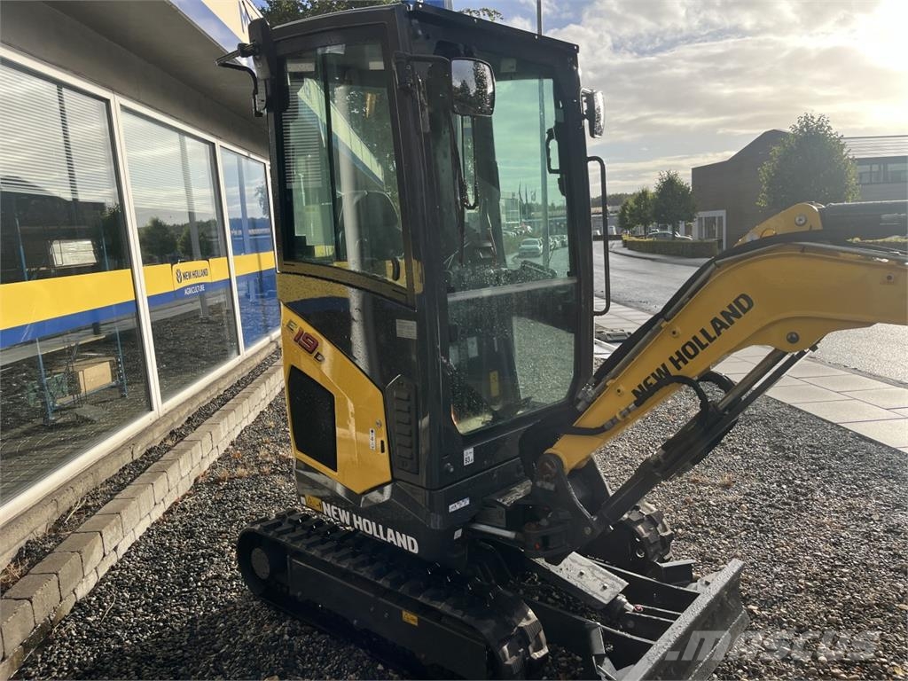 New Holland E19D CAB Miniescavadeiras < 7t (Mini escavadeiras)