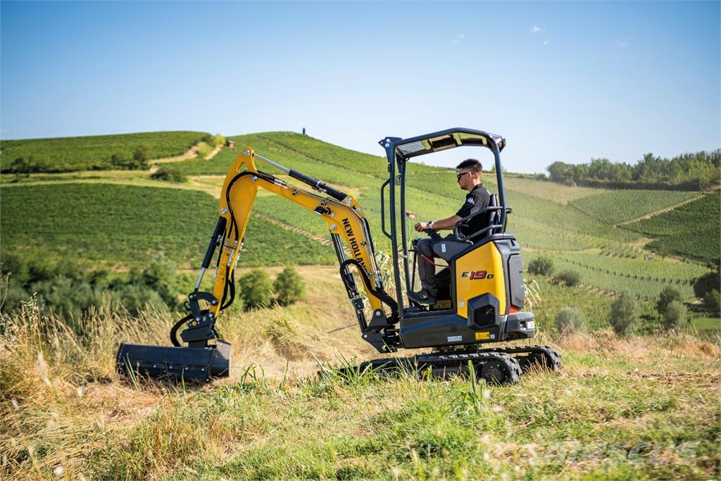 New Holland E19D CANOPY AG Mini bageri < 7t