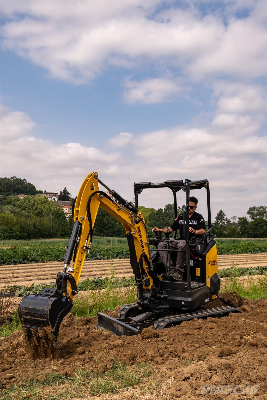 New Holland E19D CANOPY AG Mini bageri < 7t