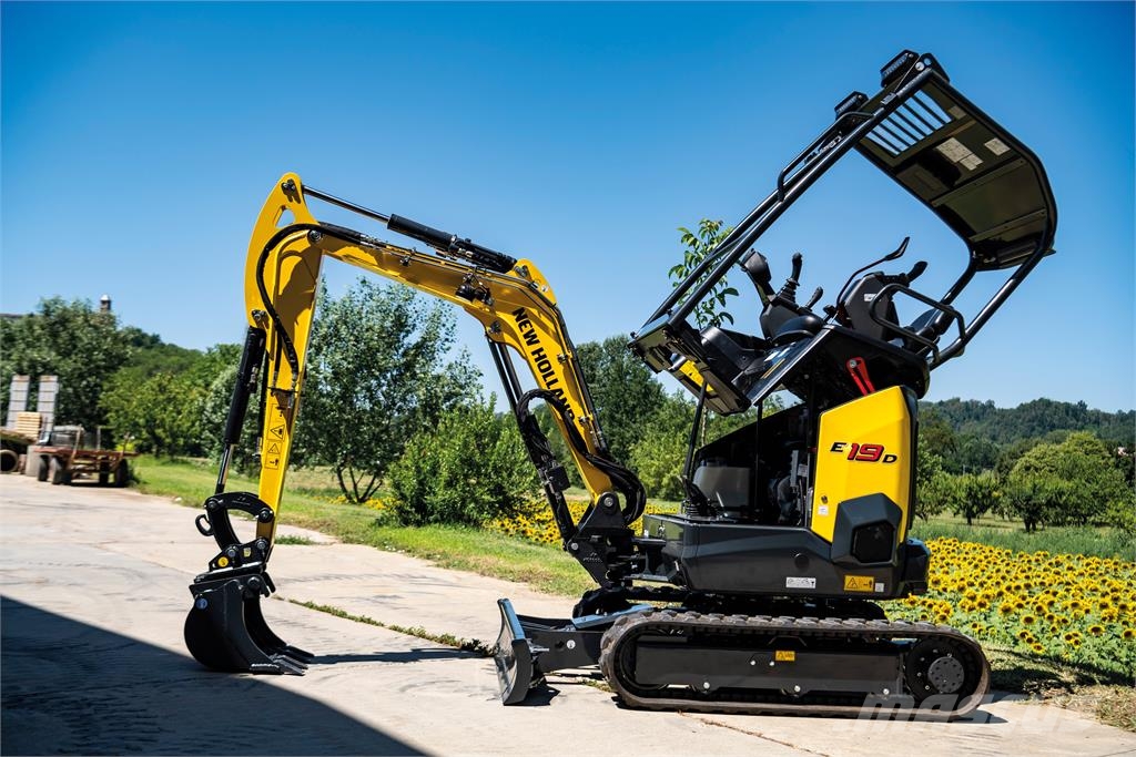 New Holland E19D CANOPY AG Mini bageri < 7t