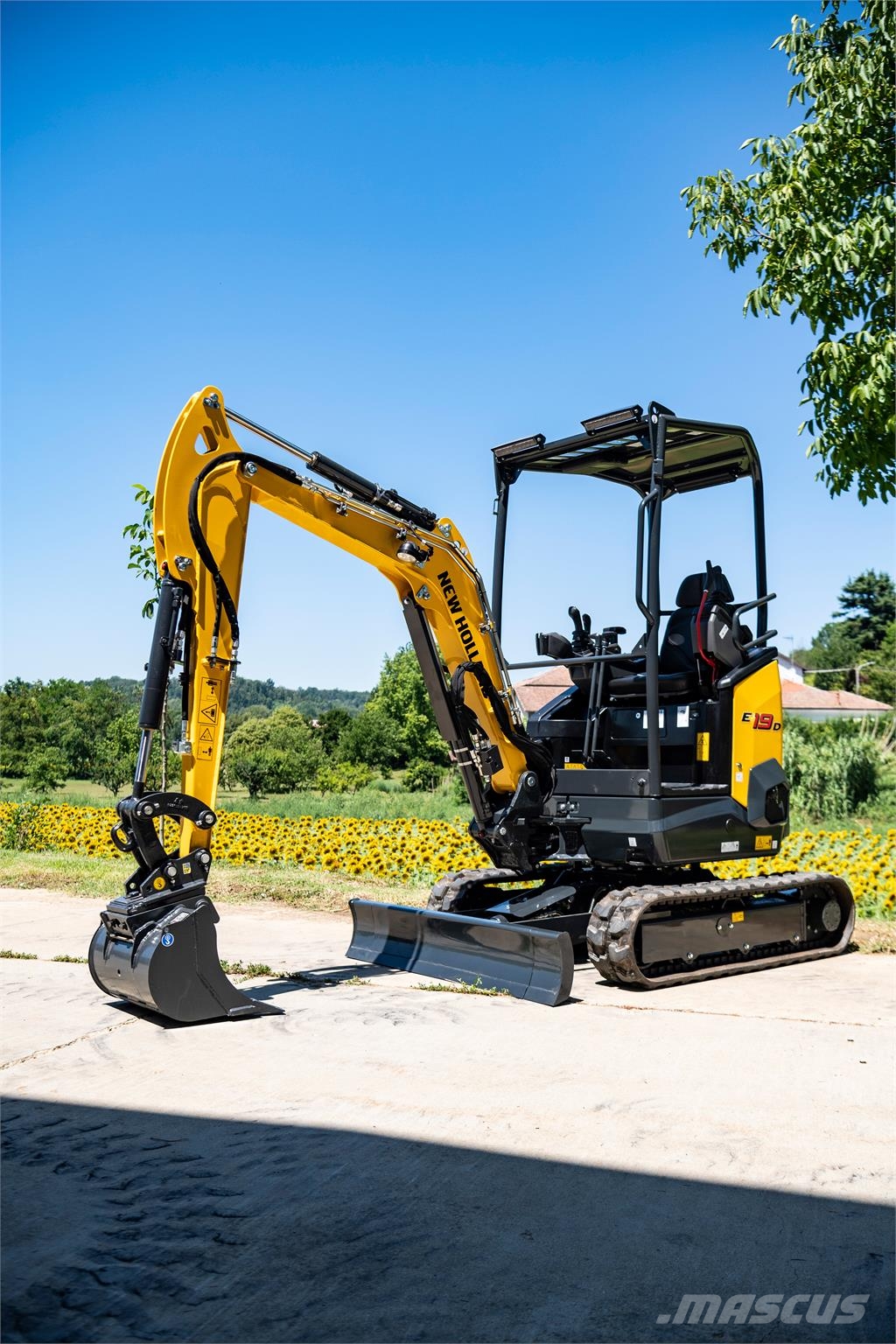 New Holland E19D CANOPY AG Mini bageri < 7t