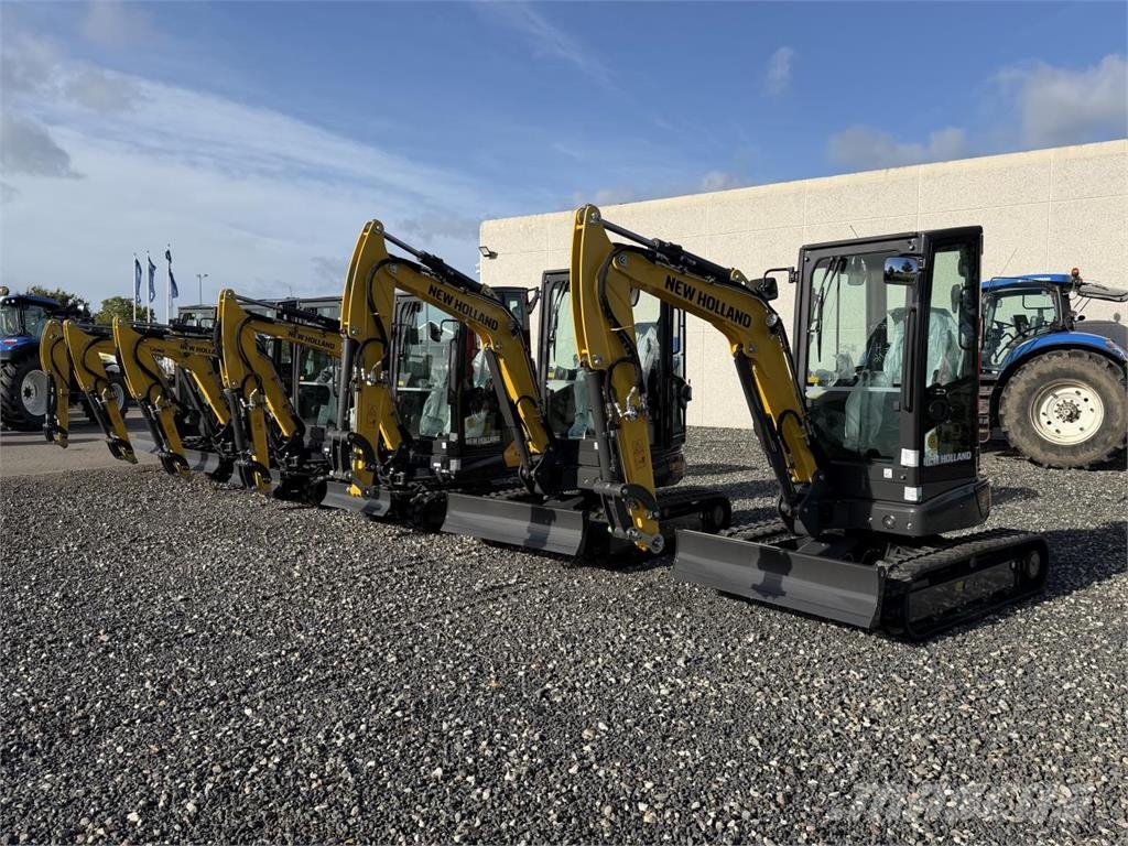 New Holland E25D Мини-экскаваторы
