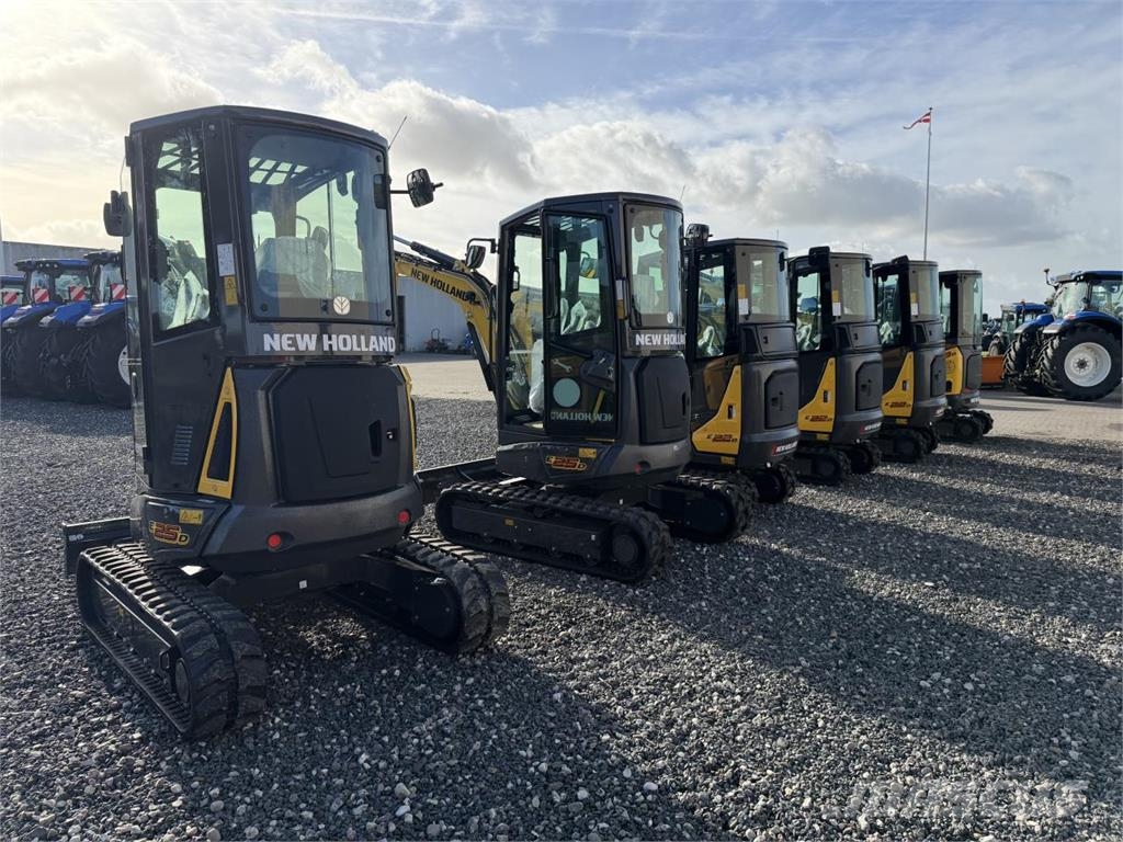 New Holland E25D Мини-экскаваторы