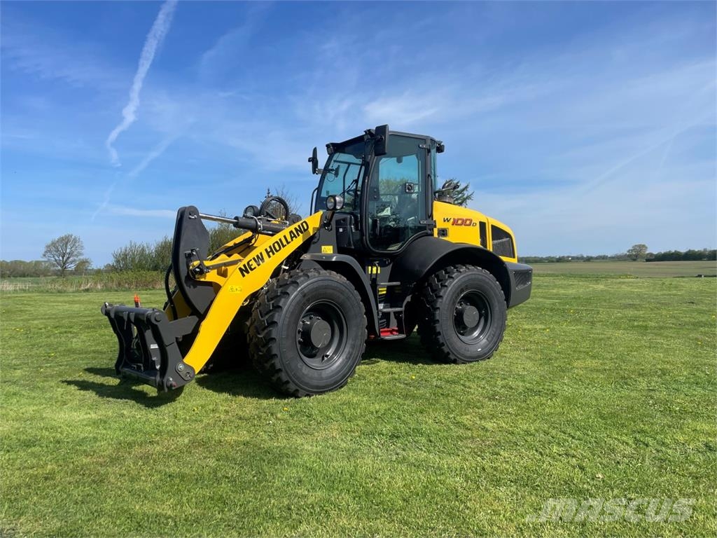 New Holland W 100 D II M. LR ARM Læssemaskiner på hjul