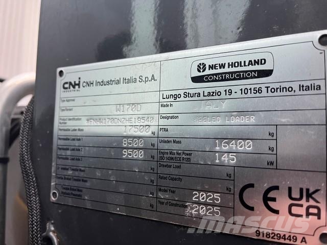 New Holland W170D II LR لوادر بعجل