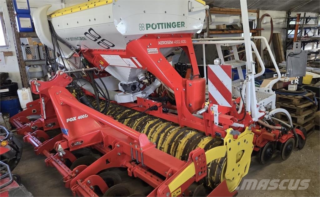 Pöttinger AEROSEM 4002/FOX 400 Combination drills