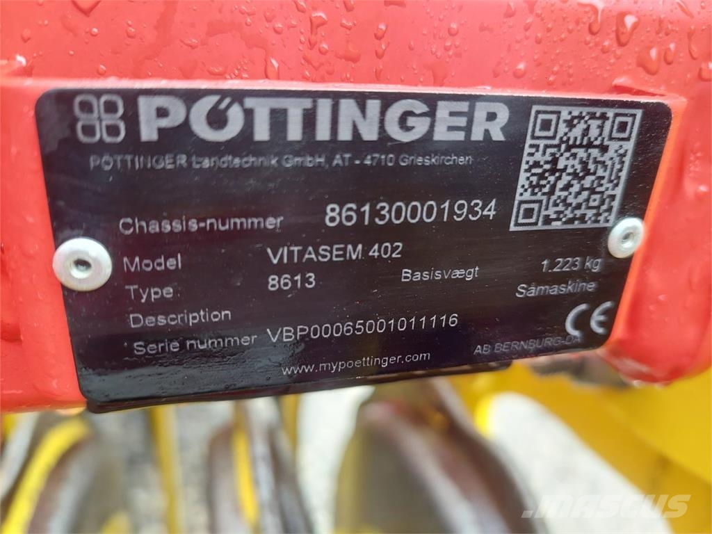 Pöttinger Aerosem 4002 ADD Combination drills