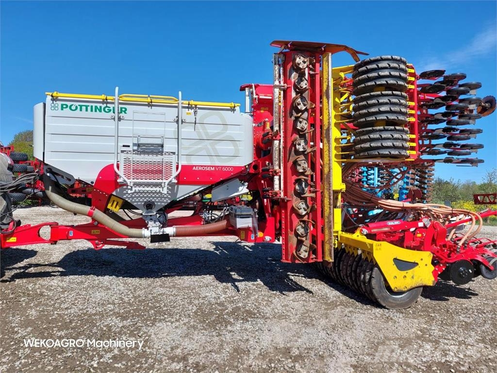 Pöttinger Aerosem VT 6000 DD Kombinované sejačky