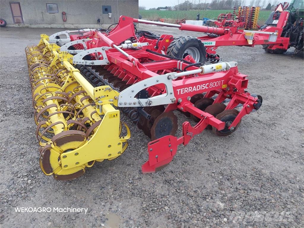 Pöttinger Terradisc 8001 T Disku lobītāji/ecēšas