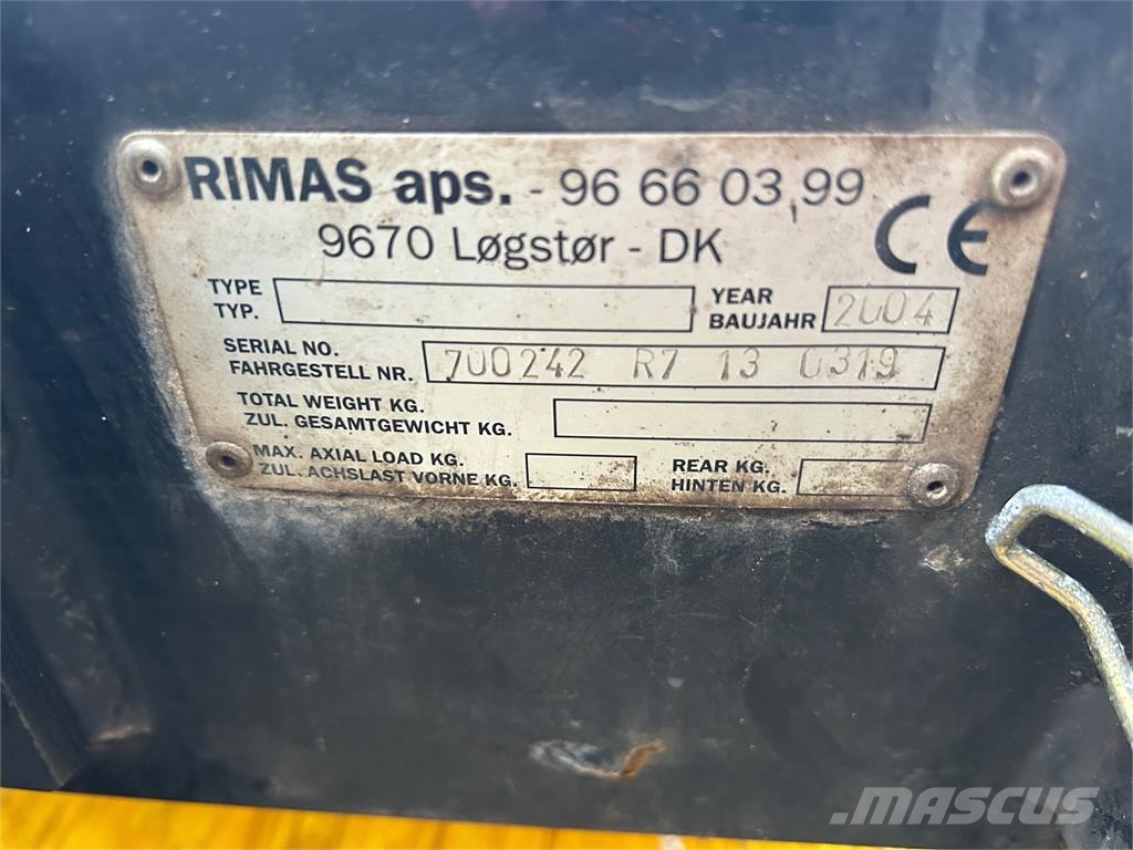 Rimas 1500MM KOST Borstels