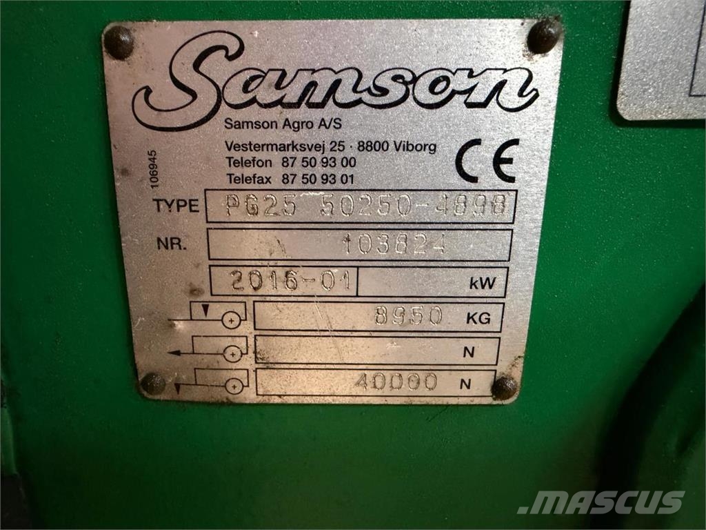 Samson PG25 Gülletankwagen
