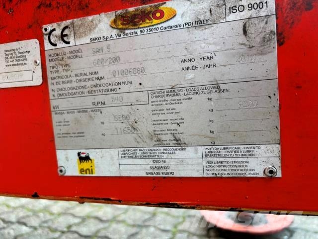 Seko 600/200 Futtermischwagen