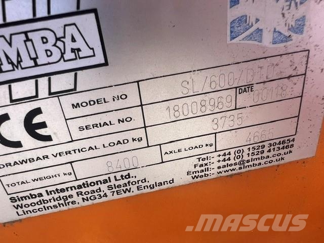 Simba GREAT PLAINS SL600 Eggen