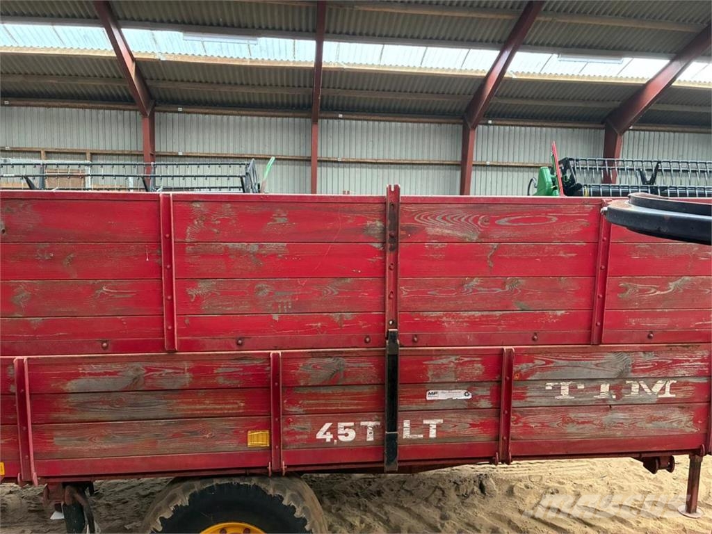 Tim 4,5 TONS Tippvagnar