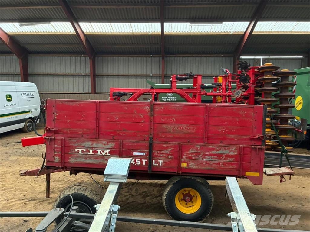 Tim 4,5 TONS Tippvagnar