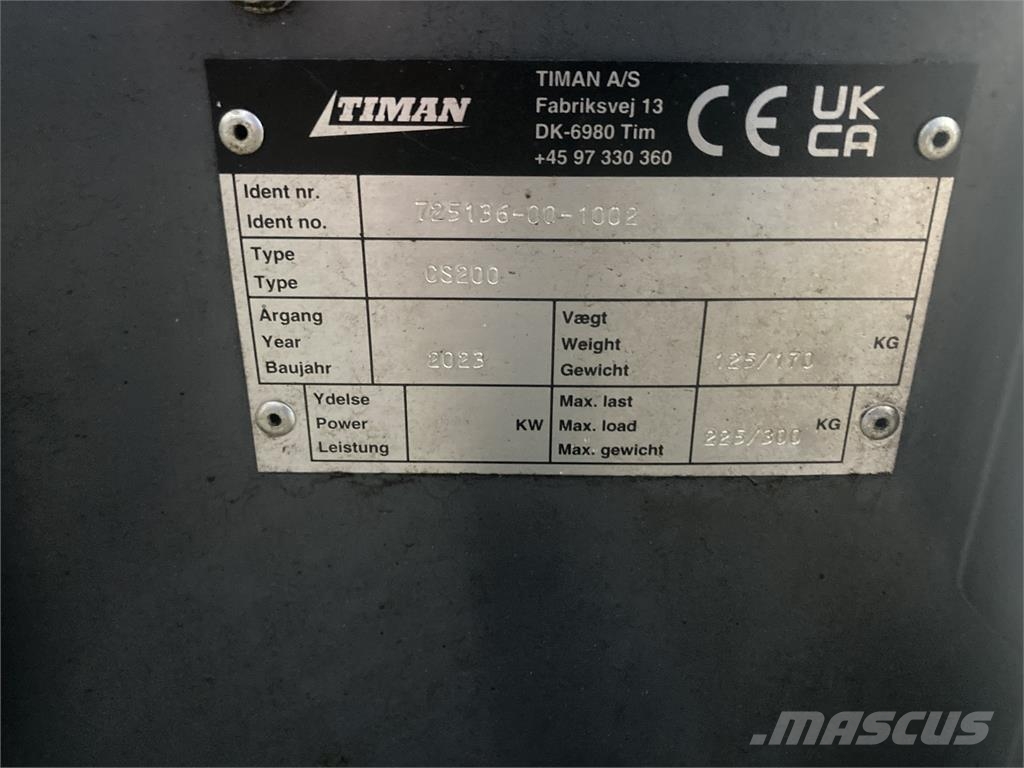Timan CS-200 路面维护设备-其他