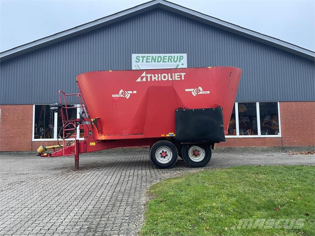 Trioliet SOLOMIX 2 2000 ZK Fodervagnar
