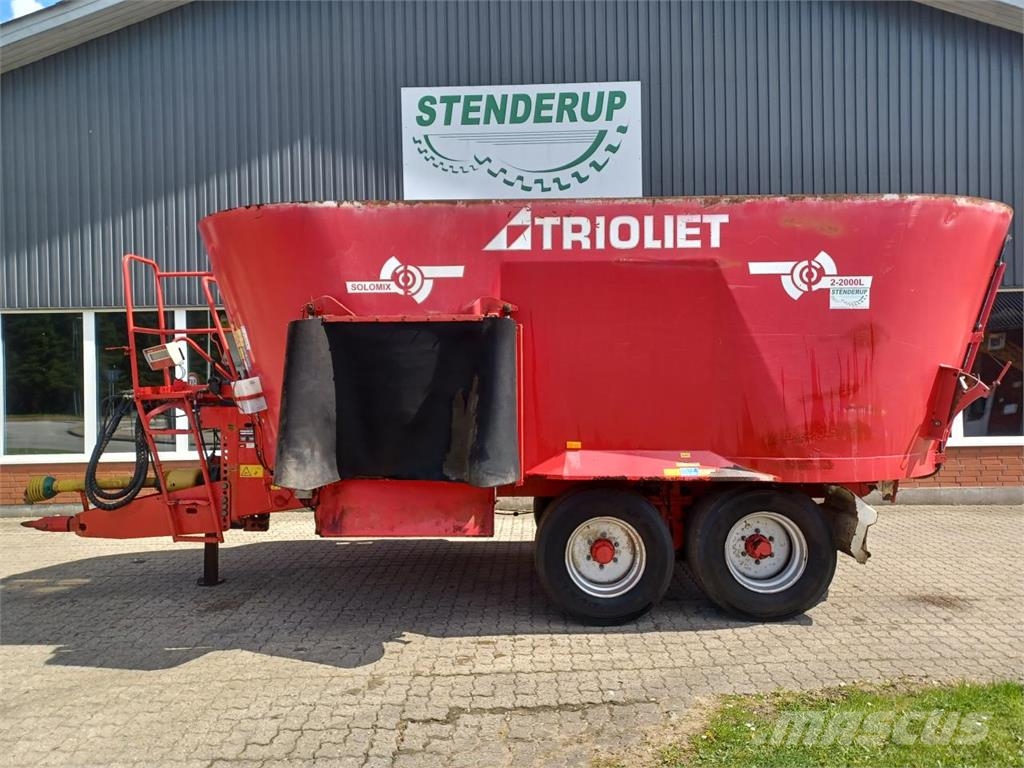 Trioliet SOLOMIX 2 2000 L-ZK Βαγόνια χορτονομής