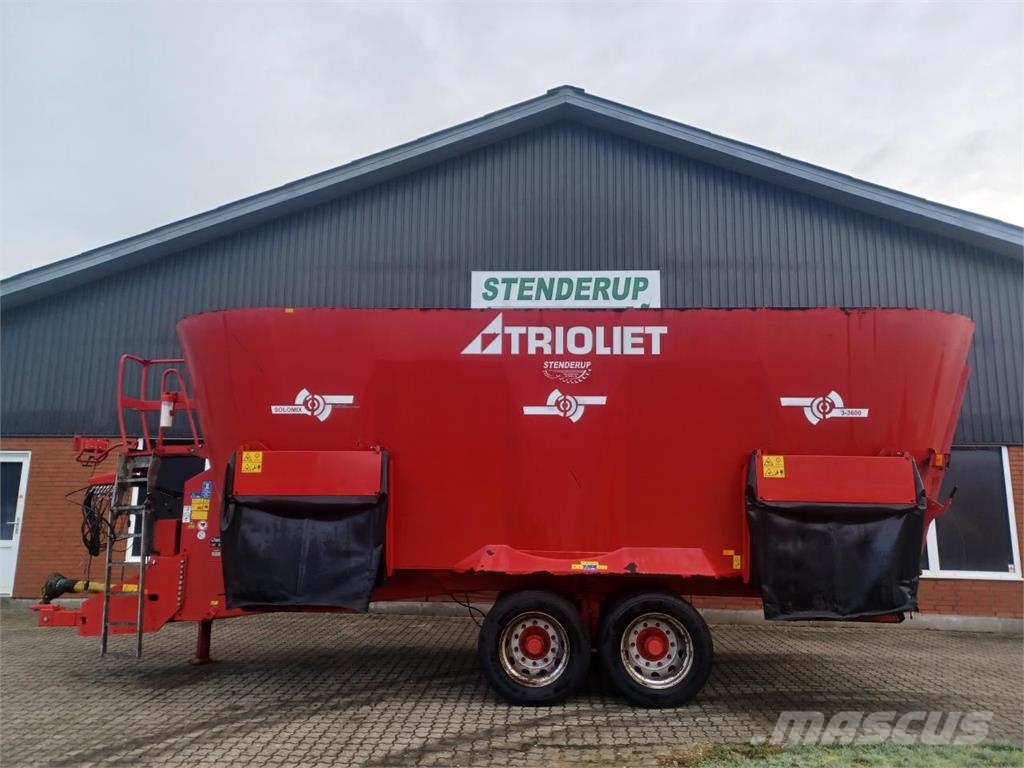 Trioliet SOLOMIX 3 3600 ZKX-T Rehuvaunut