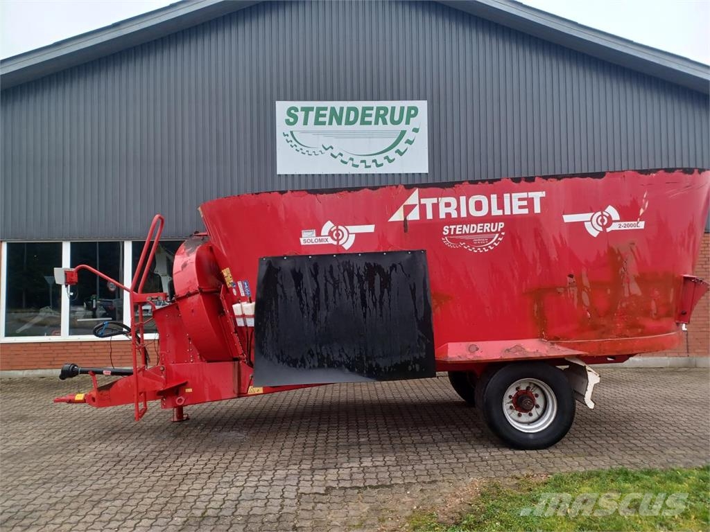 Trioliet SOLOMIX P2 2000 L-ZK Remorques autochargeuse