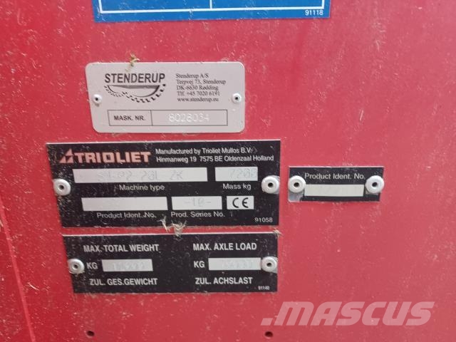 Trioliet SOLOMIX P2 2000 L-ZK Remorques autochargeuse