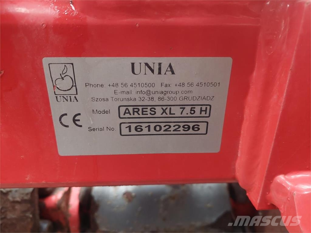 Unia ARES XL 7.5 H Applicators voor vloeibare meststoffen
