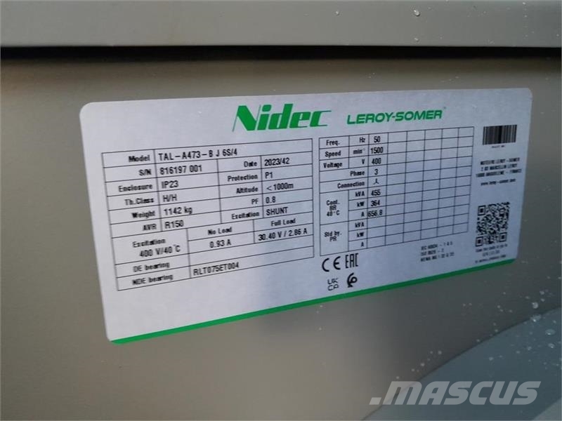 Cummins 500KWA その他の発電機
