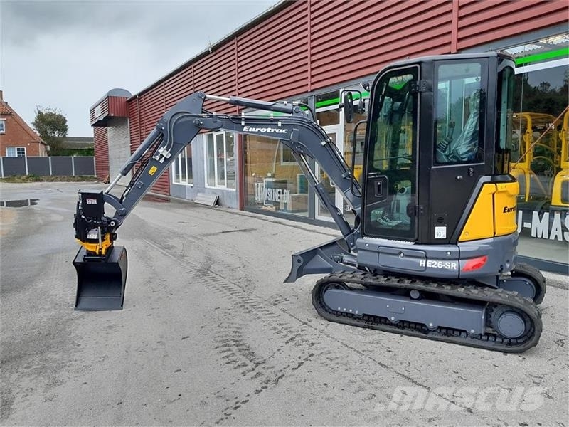 Eurotrac HE26-ER  FABRIKSNY  KAMPAGNE PRIS Miniexcavadoras